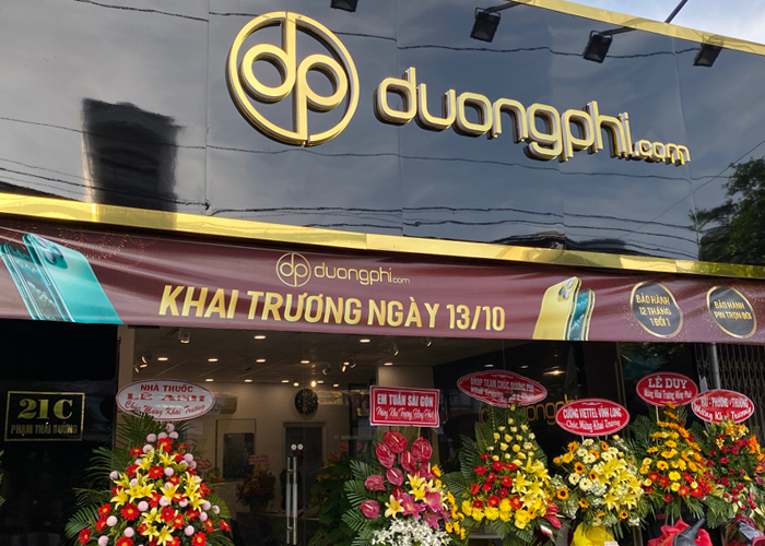 Duongphi.com tại số 21C Phạm Thái Bường, cửa hàng iPhone Vĩnh Long đã hoạt động hơn 9 năm