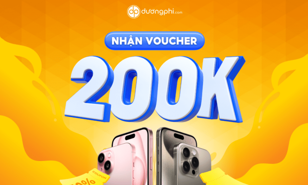 Đăng ký nhận voucher giảm giá khi mua iPhone tại Dương Phi Mobile v2