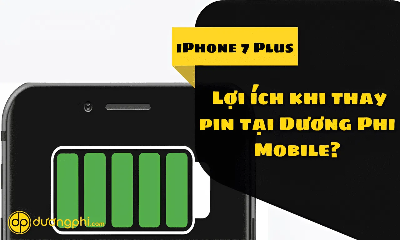 Pin Chính Hãng Pisen Dung Lượng Siêu Cao Cho Iphone 7 Plus - Cần Thơ Vĩnh Long 5