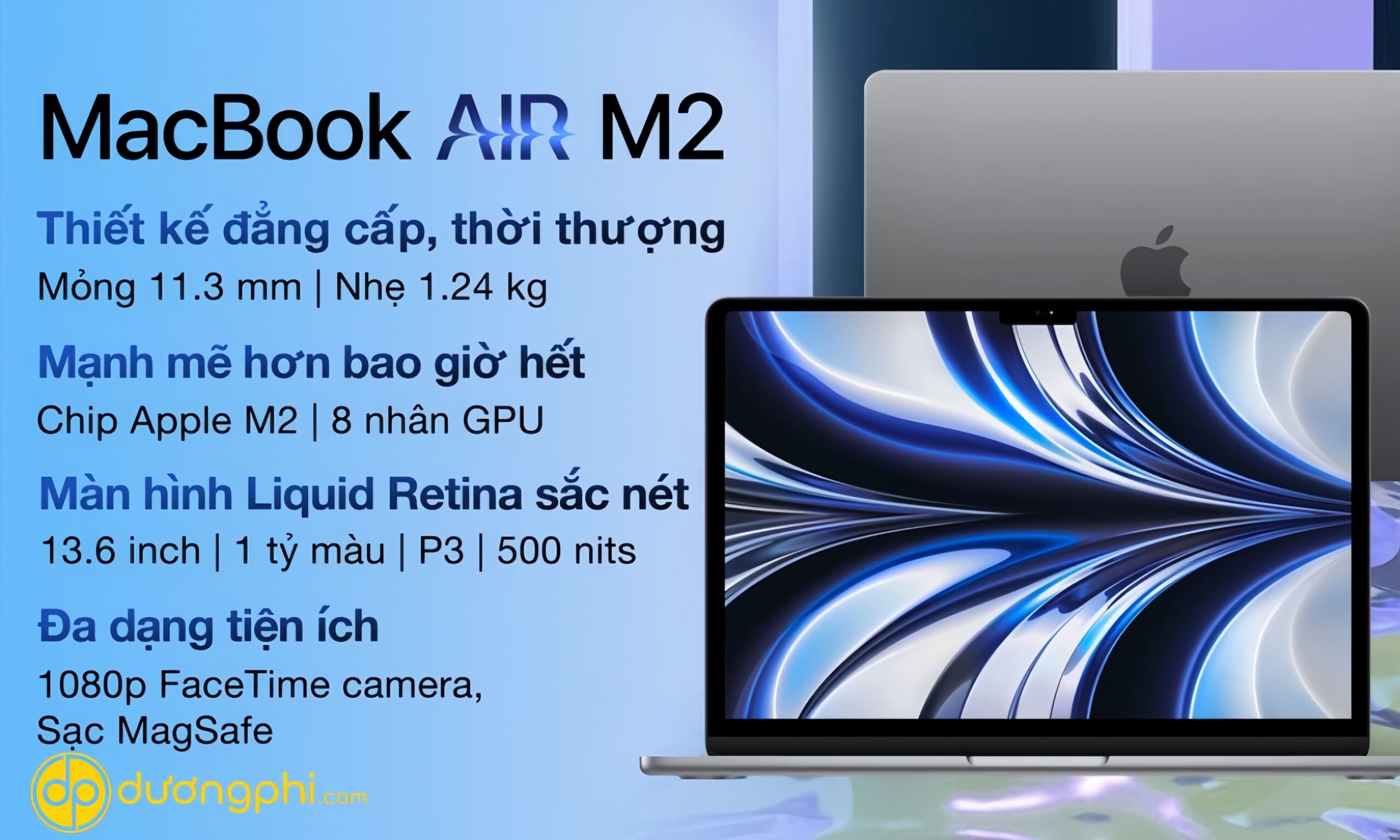 Macbook-Air-M2-8Gb/2Tb