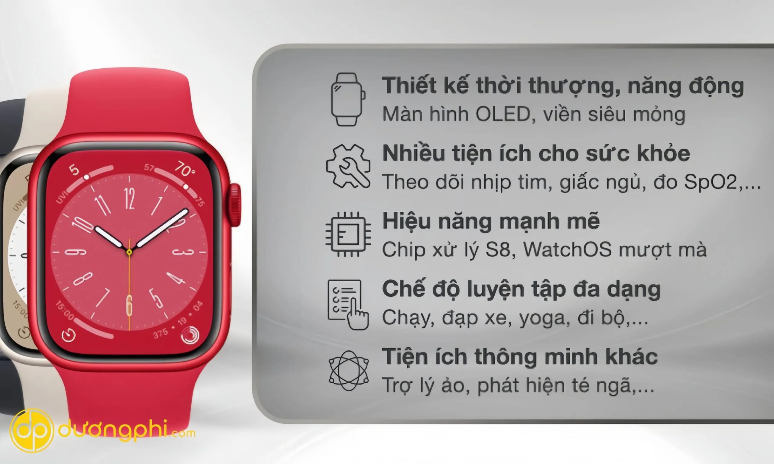 Apple Watch Series 8 45Mm Gps Nhôm 1