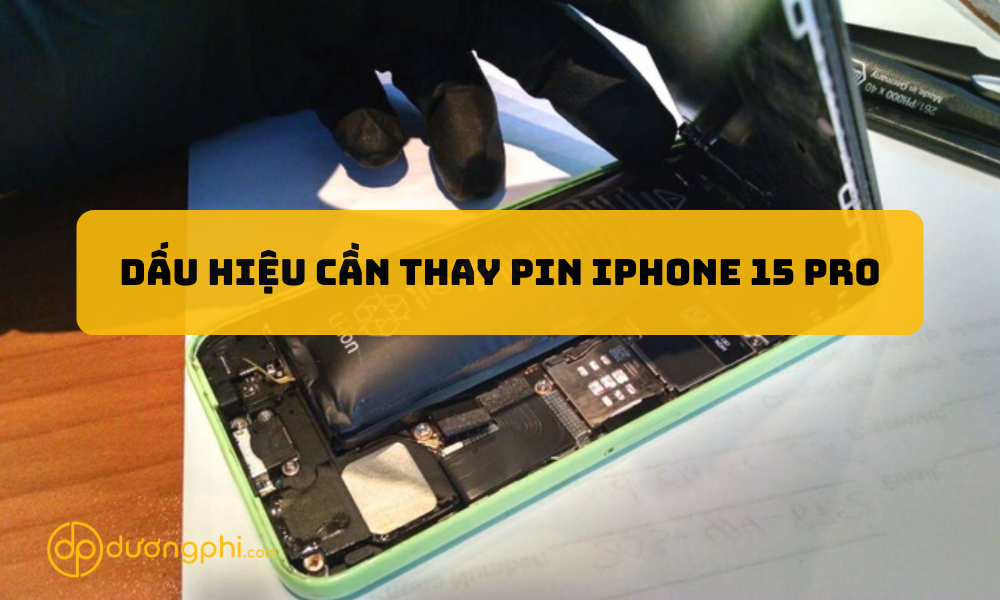 Thay pin iPhone 15 Pro tại Dương Phi Mobile Cần Thơ, Vĩnh Long