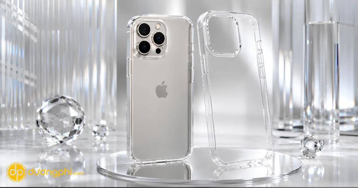 Ốp Lưng Iphone 16 Pro Trong Suốt 2 Ốp Lưng Iphone 16 Trong Suốt Chống Sốc Tpu Cao Cấp, Bảo Vệ Camera Và Chống Trầy Xước Hiệu Quả. Thiết Kế Ôm Sát Thân Máy, Giữ Nguyên Vẻ Đẹp Nguyên Bản.