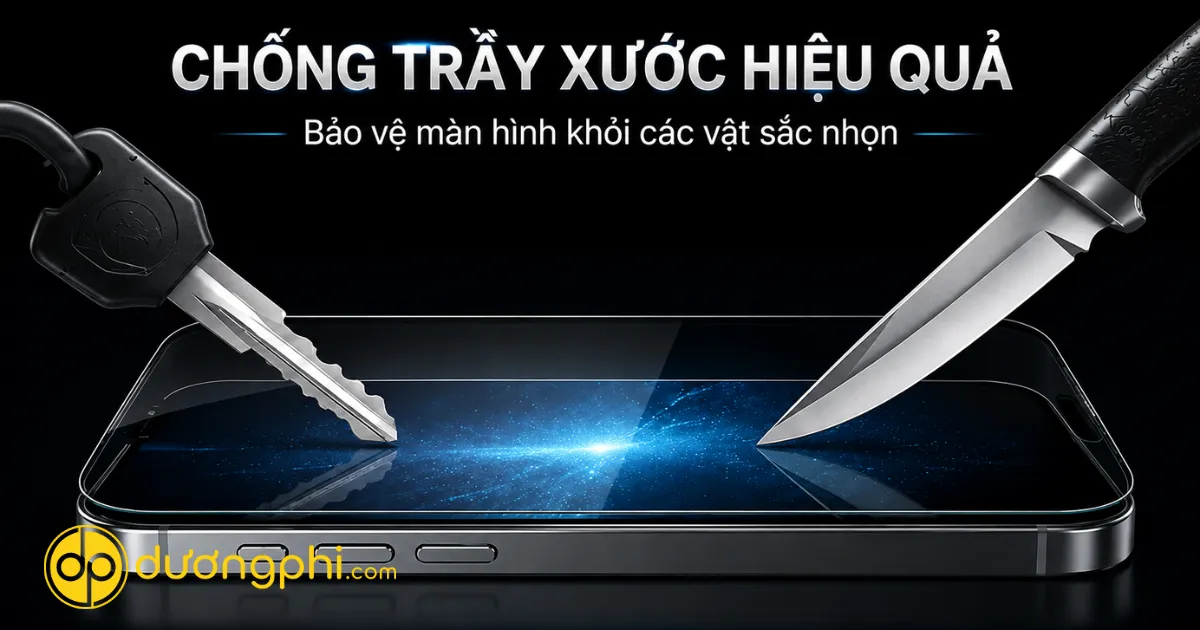 Kính Cường Lực 9H Chống Trầy Xước Dành Cho Iphone 16