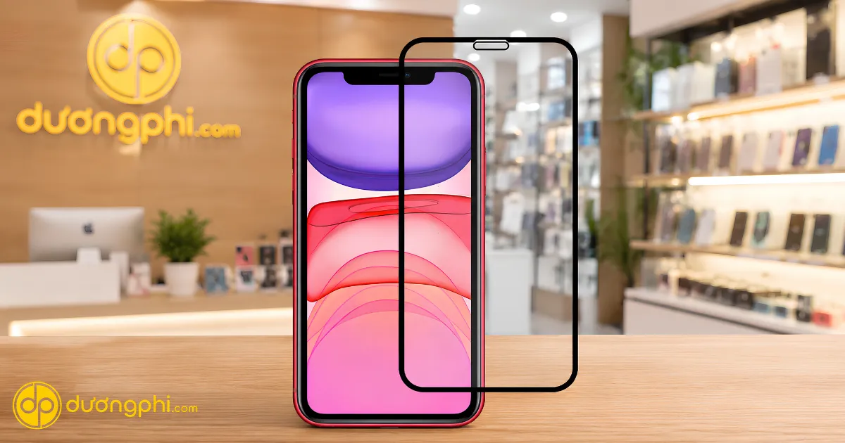 Cường Lực Cao Cấp Iphone 11 Giúp Bảo Vệ Màn Hình Hiệu Quả Khỏi Trầy Xước, Va Đập Trong Quá Trình Sử Dụng Hằng Ngày.