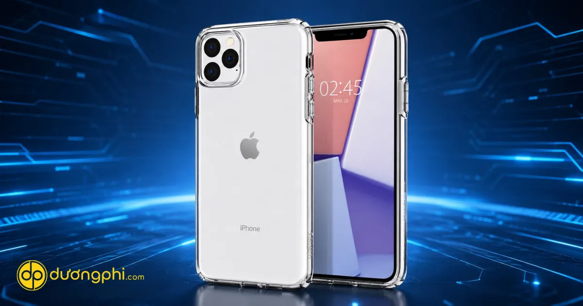 Ốp Lưng Trong Suốt Chống Sốc Cho Iphone 11 Pro, Thiết Kế Mỏng Nhẹ, Bảo Vệ Máy Hiệu Quả Và Giữ Nguyên Vẻ Đẹp Nguyên Bản.