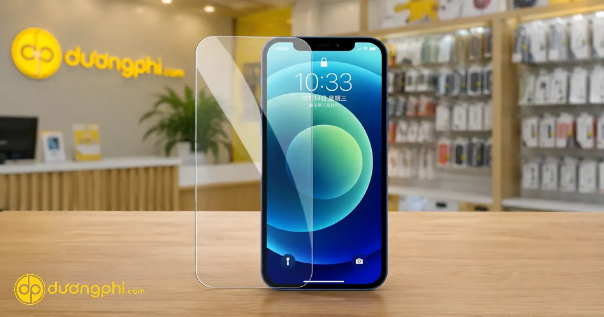 Cường Lực Cao Cấp Iphone 12 Giúp Bảo Vệ Màn Hình Khỏi Trầy Xước, Va Đập Và Các Tác Động Trong Quá Trình Sử Dụng Hằng Ngày.