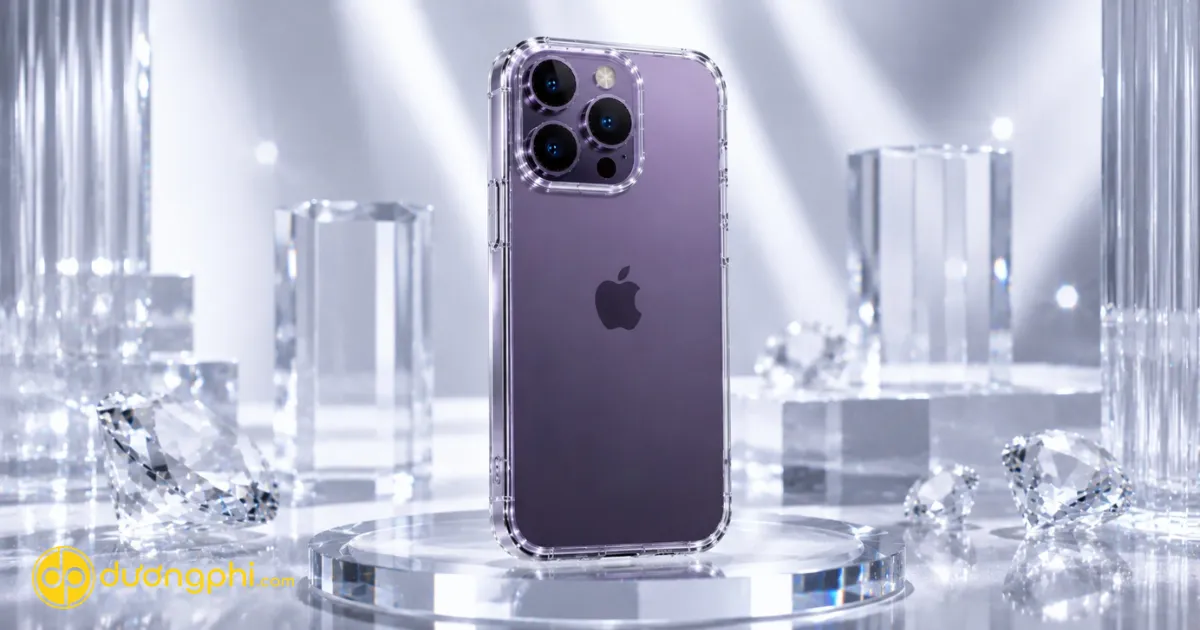 Ốp Lưng Trong Suốt Iphone 14 Pro Max Chống Sốc, Chống Trầy Xước, Bảo Vệ Toàn Diện Và Giữ Nguyên Vẻ Đẹp Sang Trọng Của Thiết Bị.