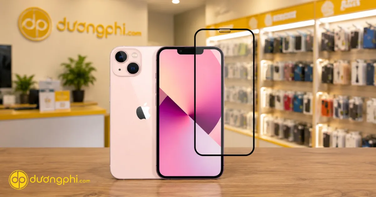 Cường Lực Cao Cấp Iphone 13 – Chống Trầy Xước, Cảm Ứng Mượt, Bảo Vệ Toàn Diện