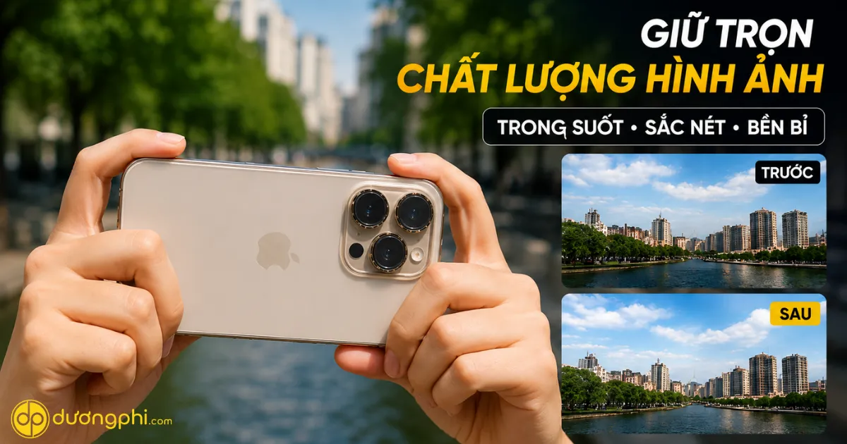 Dán Bảo Vệ Camera Autoboot Iphone 16 Pro / 16 Pro Max – Chống Trầy Xước, Bảo Vệ Ống Kính Cao Cấp