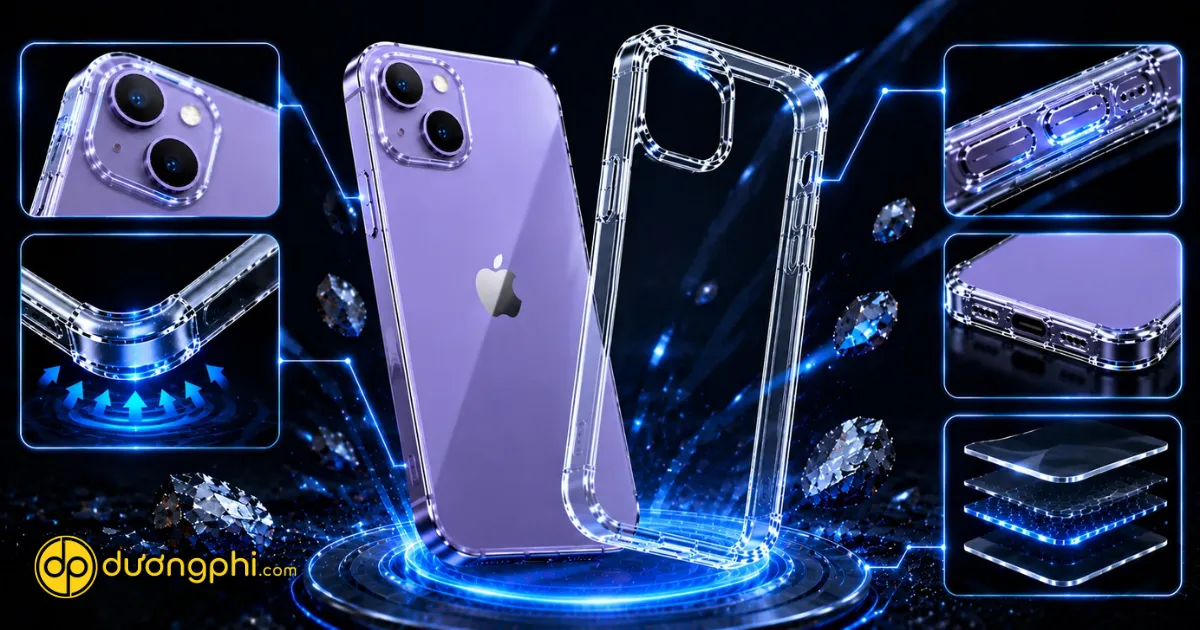 Ốp Lưng Iphone 13 Trong Suốt 2 Ốp Lưng Iphone 13 Trong Suốt Tpu Cao Cấp, Chống Sốc 4 Góc, Bảo Vệ Camera Và Hạn Chế Trầy Xước Trong Quá Trình Sử Dụng.