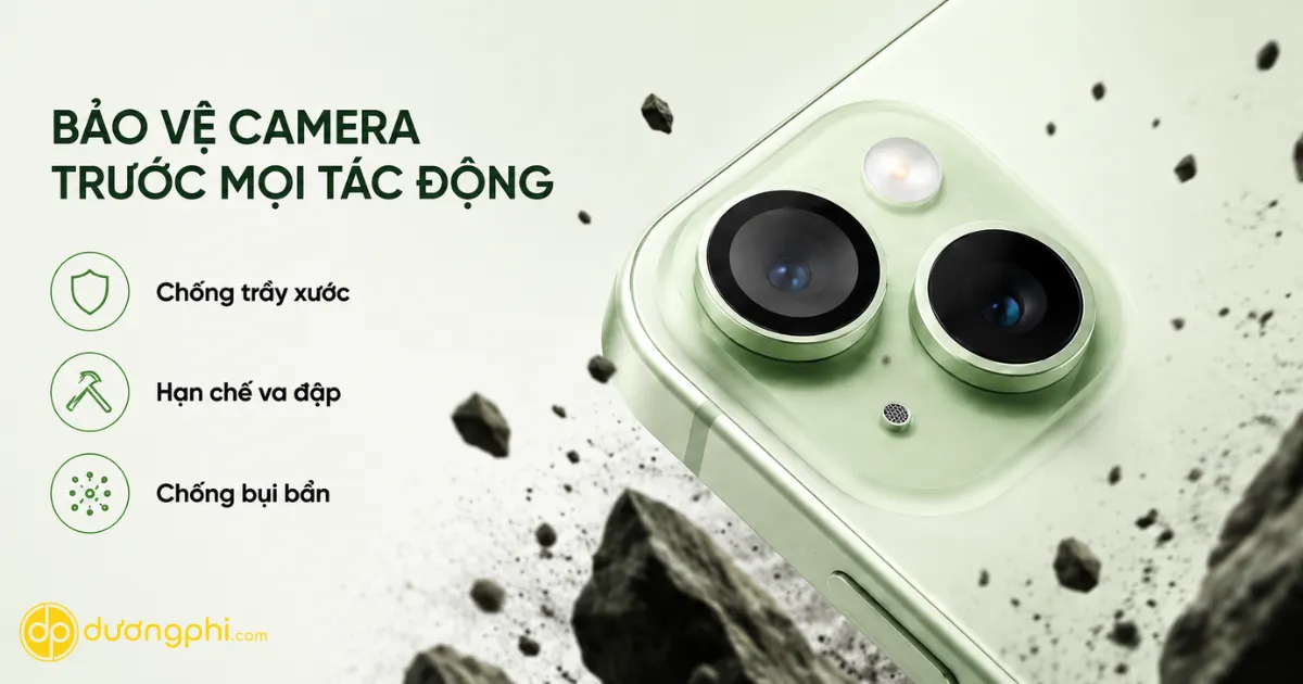 Kính Bảo Vệ Camera Horizon Cho Iphone 15/15 Plus Giúp Chống Trầy Xước, Hạn Chế Va Đập, Giữ Cụm Camera Luôn Sạch Đẹp Và Đảm Bảo Chất Lượng Hình Ảnh Khi Sử Dụng.