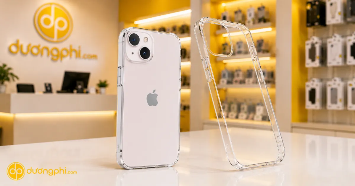 Ốp Lưng Iphone 13 Trong Suốt 1 Ốp Lưng Trong Suốt Iphone 13 Chống Sốc, Chống Trầy Xước, Bảo Vệ Toàn Diện Và Giữ Nguyên Thiết Kế Nguyên Bản Của Máy.