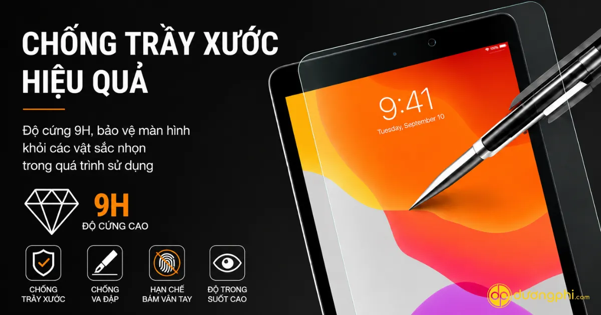 Cường Lực Ipad 10.2 Inch 2 Kính Cường Lực Ipad 10.2 Inch Chống Trầy Xước, Bảo Vệ Màn Hình Hiệu Quả.