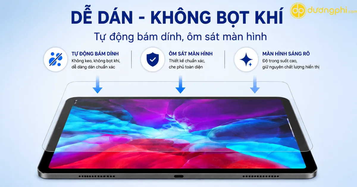 Cường Lực Ipad 11 Inch Cao Cấp Chống Trầy Xước Bảo Vệ Màn Hình Ipad