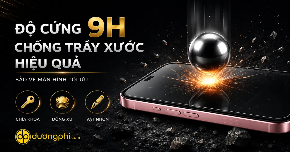 Cường Lực Cao Cấp Iphone 15 Plus Chống Trầy Xước Bảo Vệ Màn Hình