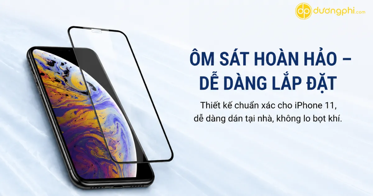 Kính Cường Lực Iphone 11 Chống Trầy Xước, Bảo Vệ Màn Hình Hiệu Quả.