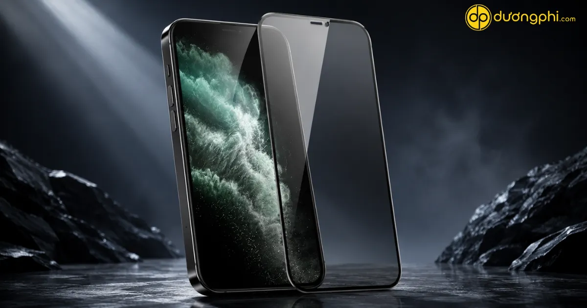 Cường Lực Iphone 11 Pro, Bảo Vệ Màn Hình Khỏi Trầy Xước Và Va Đập, Giữ Độ Trong Suốt Cao Và Cảm Ứng Mượt Mà.