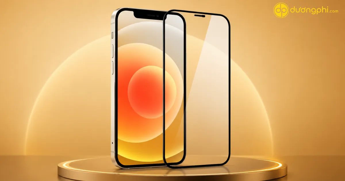 Cường Lực Iphone 12 Pro Full Màn Hình, Chống Va Đập Hiệu Quả, Duy Trì Chất Lượng Hiển Thị Sắc Nét Và Cảm Ứng Mượt Mà.