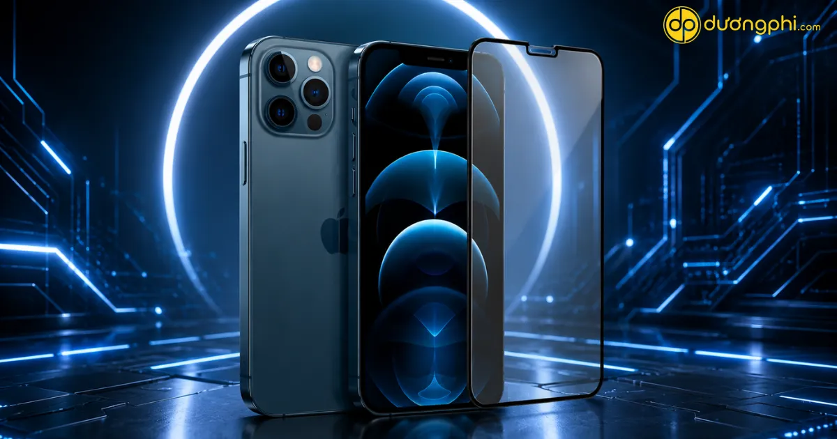 Cường Lực Iphone 12 Pro Trong Suốt Cao Cấp, Bảo Vệ Màn Hình Khỏi Va Đập, Giữ Chất Lượng Hiển Thị Sắc Nét Và Cảm Ứng Mượt Mà.
