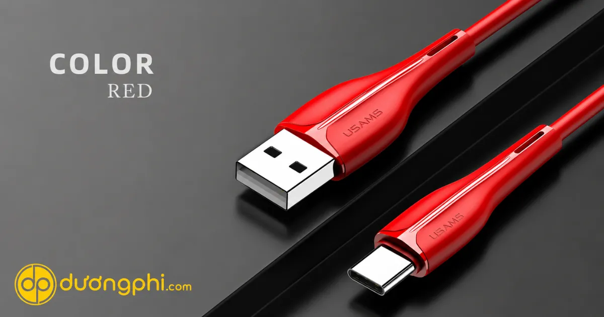 Cáp Sạc Usams Type-C To Lightning U38 1M Hỗ Trợ Sạc Nhanh Pd Ổn Định Cho Iphone Và Ipad. Thiết Kế Nổi Bật, Chất Liệu Bền Bỉ Và Tương Thích Tốt Với Nhiều Thiết Bị Apple.