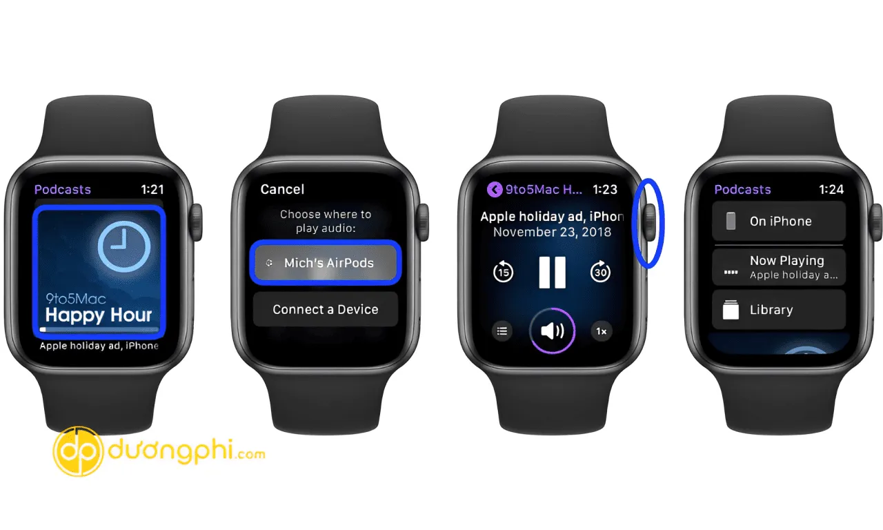 3 Cách Đồng Bộ Nhạc Và Podcast Với Apple Watch Từ Iphone-1