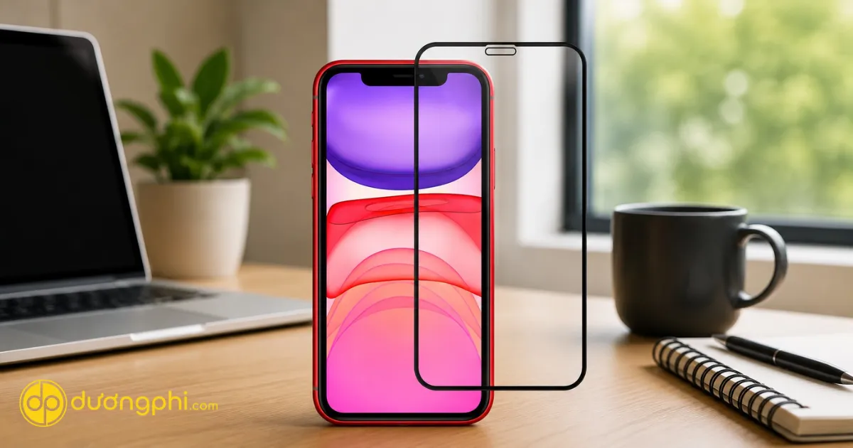 Kính cường lực iPhone thường bảo vệ màn hình hiệu quả