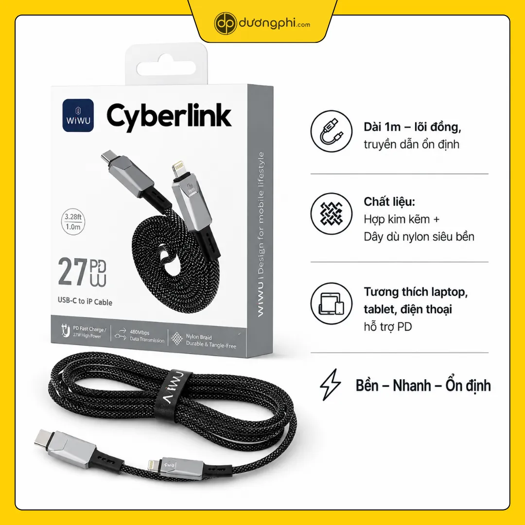 cap wiwu cyberlink 27w