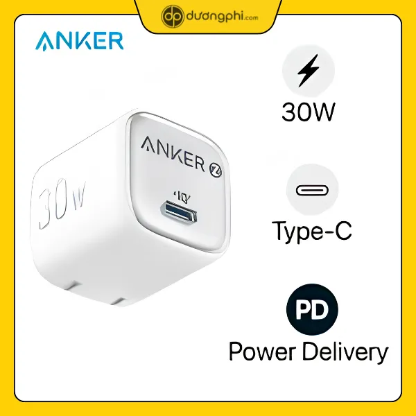 cu sac anker 30w type c