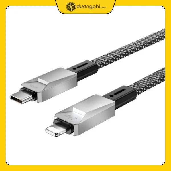 Đầu Kết Nối Type-C To Lightning WIWU Cyberlink Đầu cáp Type-C to Lightning WIWU Cyberlink