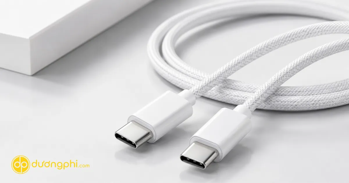 Dây sạc nhanh cho iPhone và Android