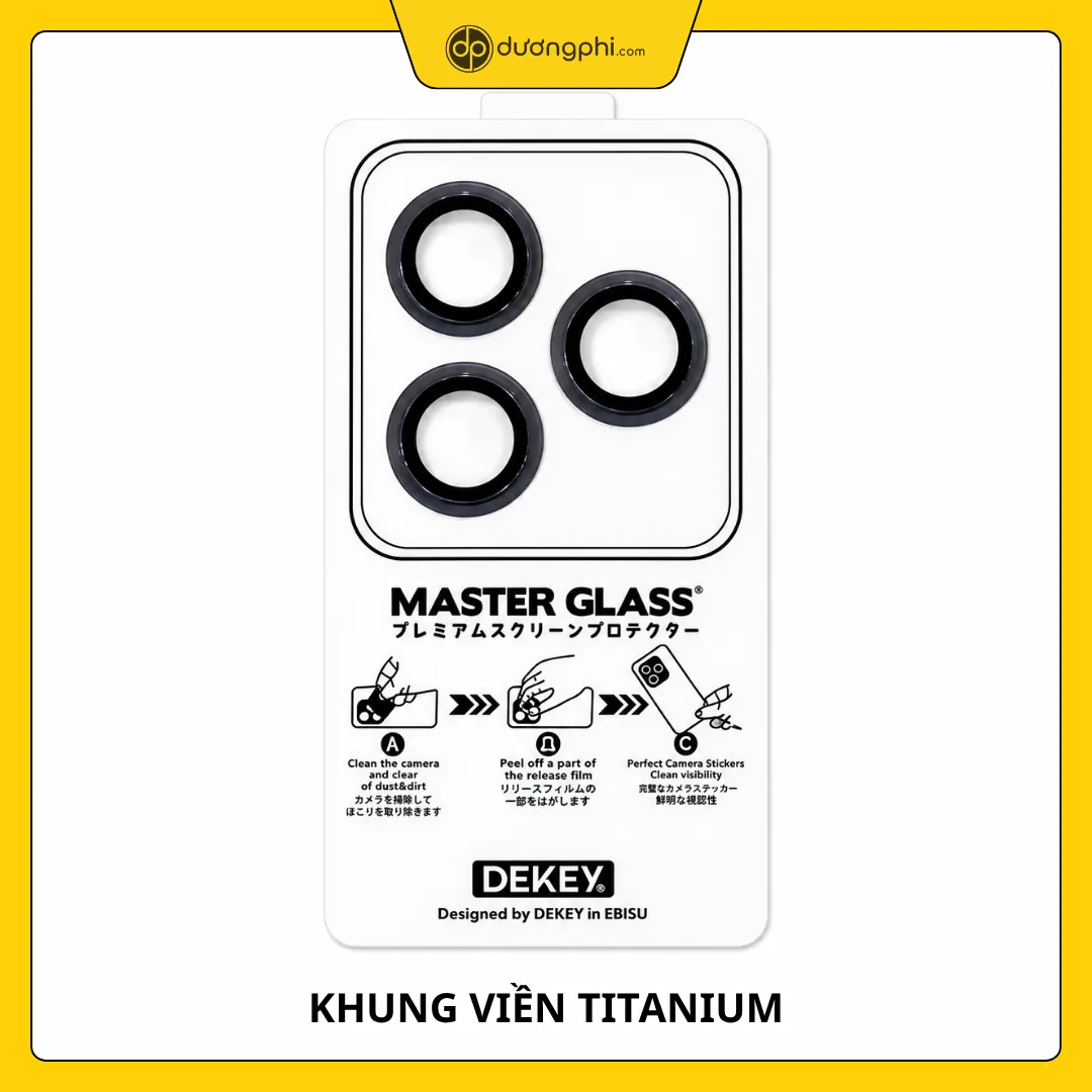 Bộ Sản Phẩm DEKEY Camera Lens bo san pham dekey camera lens