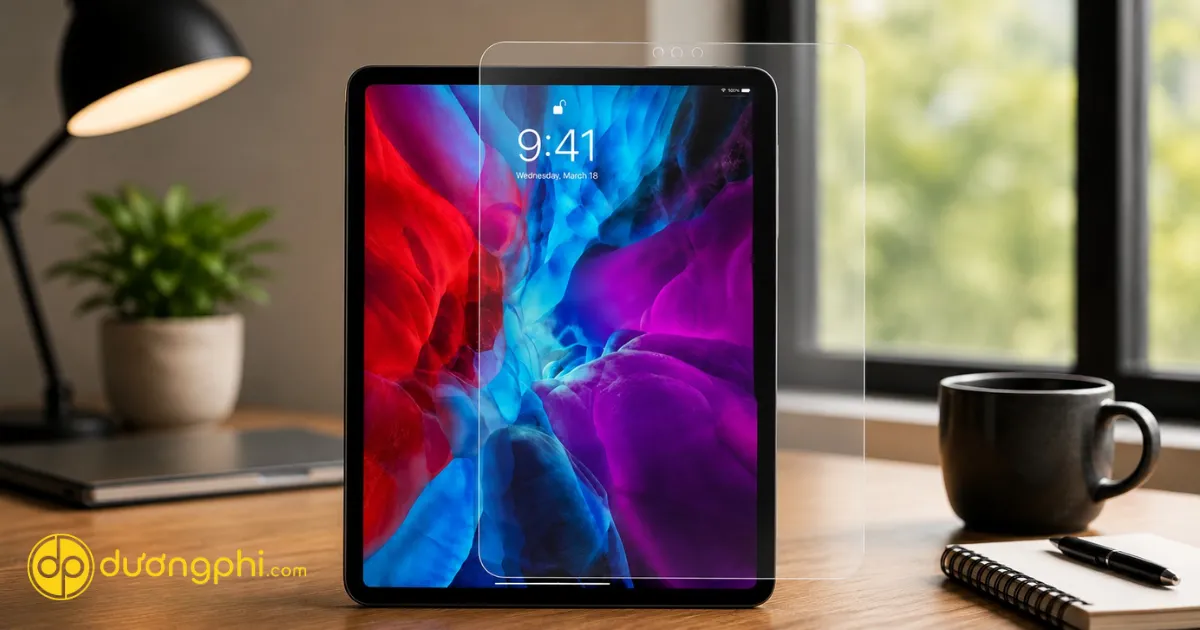 Kính cường lực iPad chống trầy và chống va đập hiệu quả