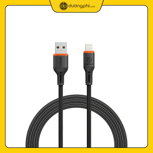 Cáp Sạc Usb To Lightning Chống Cháy Nổ Wiwu 2 Day Sac Wiwu Usb A Lightning